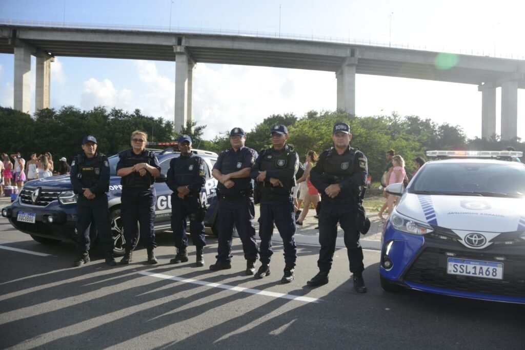 Guarda Municipal reforça segurança nos polos do carnaval de Natal